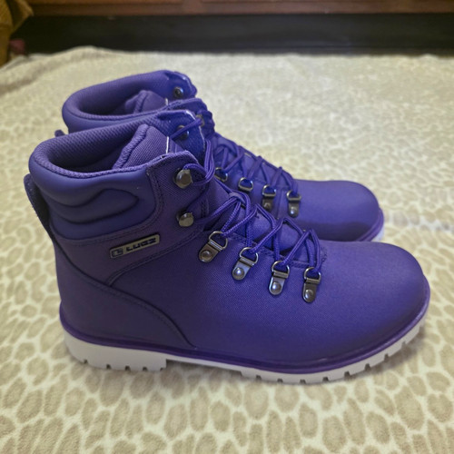 Lugz hiking boots - lugz, purple/white